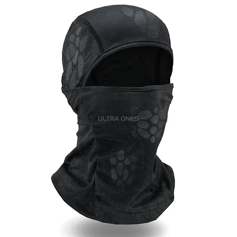 Tactical Camouflage Balaclava Full Face Mask Outdoor Hunting Bicycle Cycling Bandana Neck Gaiter Combat Airsoft Cap
