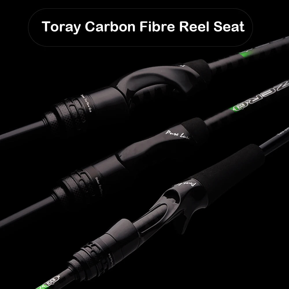 PURELURE ZERO Small Bait Light High Carbon Long Throwing Rod Rock Fishing Spinning Trout Rod BFS Fishing Casting UL Stream Bass