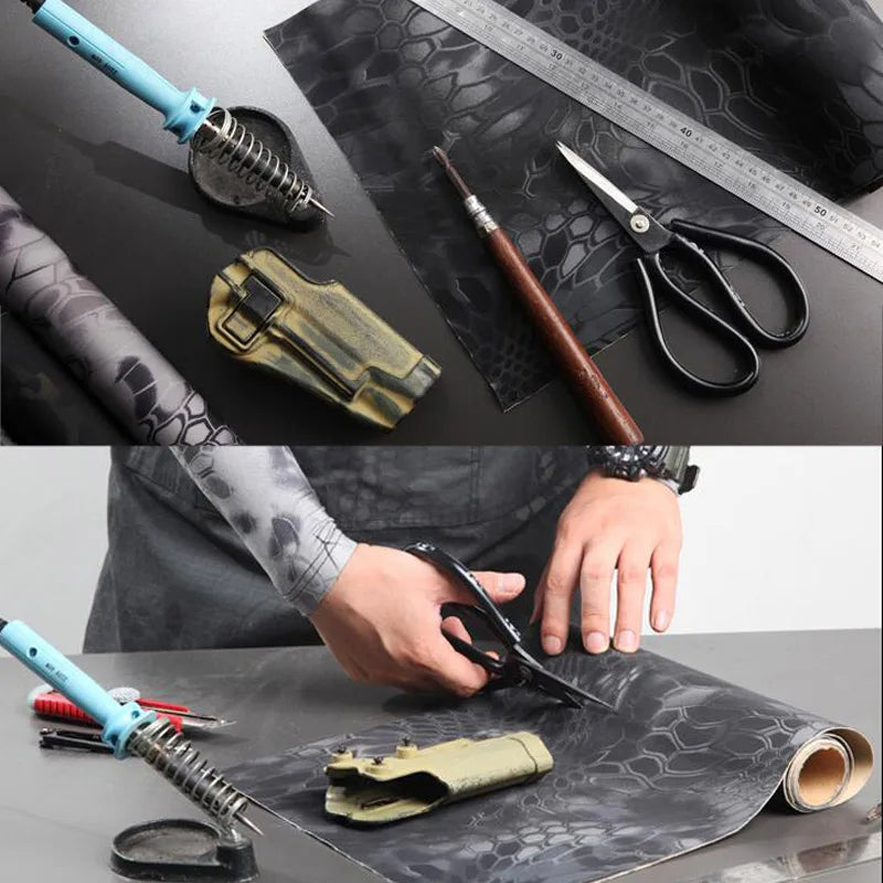 VULPO 20cm X 150cm Tactical Elastic Self Adhesive Camouflage Tape Multifunctional Camouflage Cloth Hunting Accessories