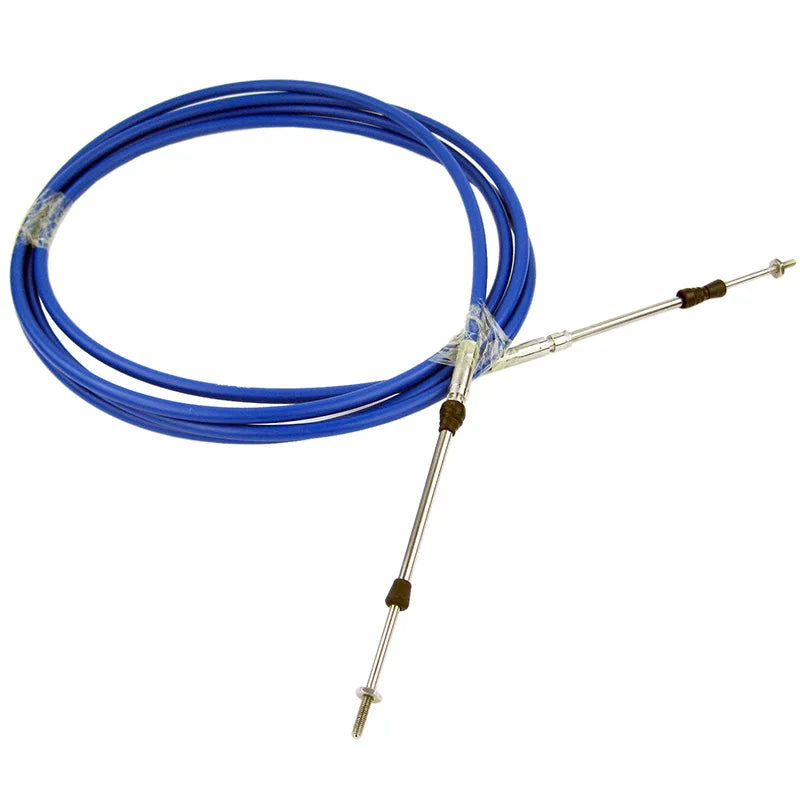 12FT Marine 33C Throttle Cable for Boat | Universal Outboard Engine Control Lever Cable Replacement