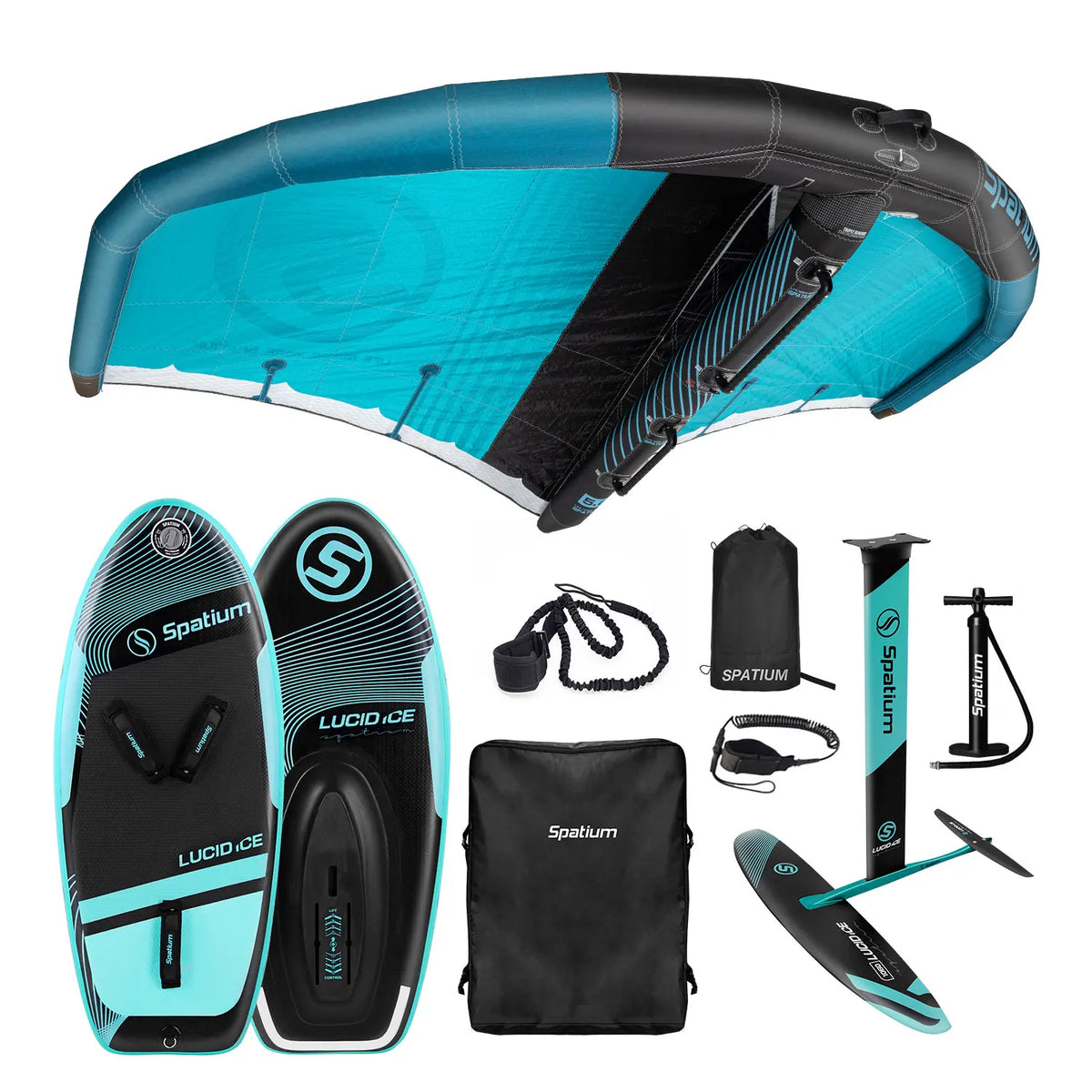 Inflatable Hydrofoil Board Foil Surfboard Inflatable Wing Foil Board Inflatable Surf Wing Foil Wing Kite Wind Wingfoil Set