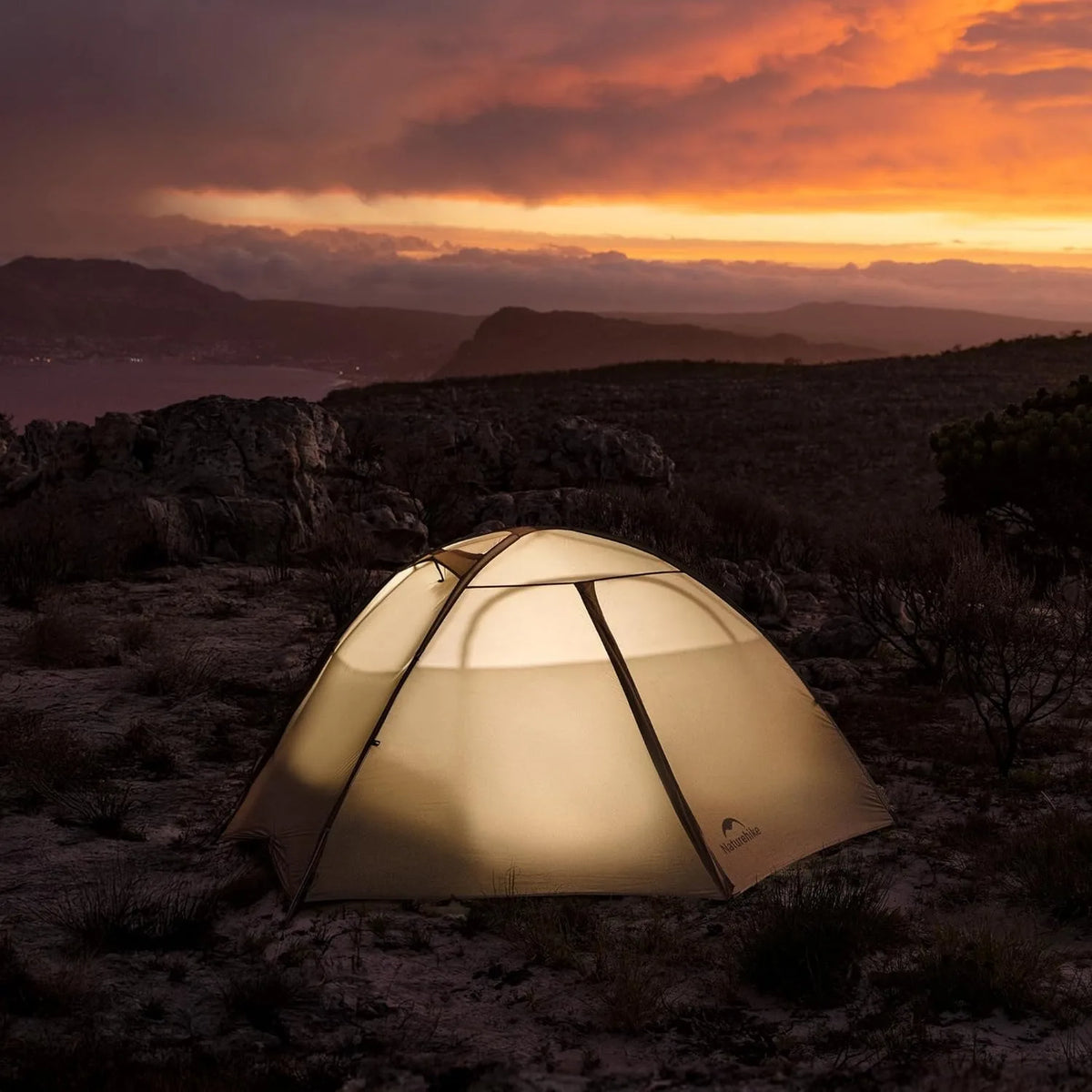 Naturehike 4 Seasons Giling PRO Hiking Tent Easy Setup Dome Tent Outdoor Camping Portable Equipment Mountaineering Tent Ultralight Backpacking Tent