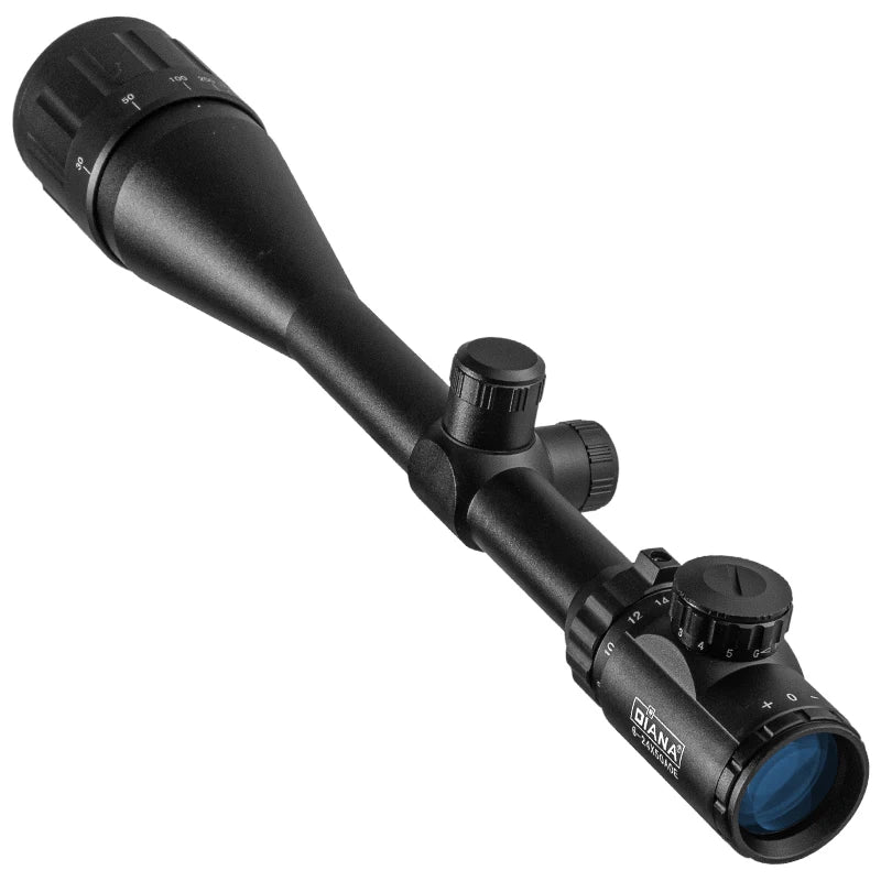DIANA 6-24x50 AOE Tactics Rifle Scope Green red dot light Sniper Gear Hunting Optical sight Spotting scope for rifle hunting