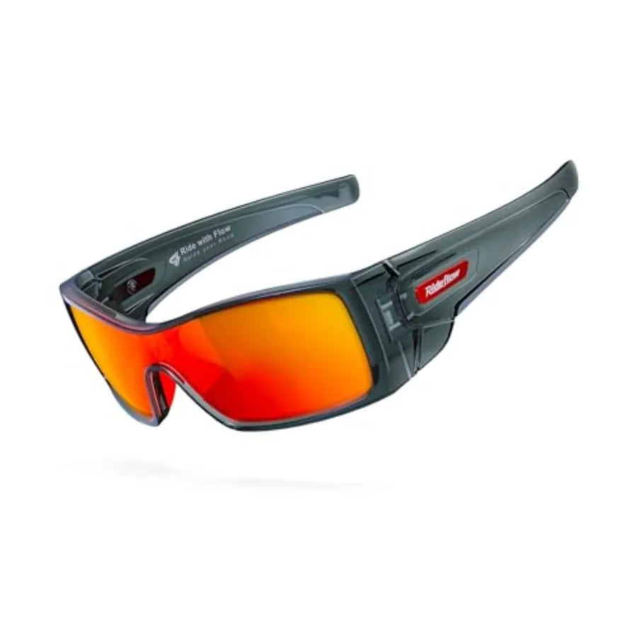 Polarized Sunglasses Men, Fishing Sunglasses with Saltwater Coating, UV Protection Sunglasses for Running Driving Golf