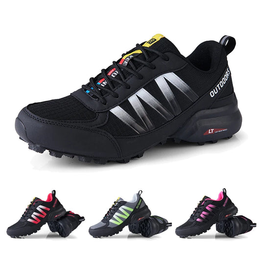 Outdoor Hiking Shoes for Men Women Mountain Road Bike Sneakers Motorcycle Shoes Waterproof Bicycle Shoes Tactical Boots Zapatos Outdoor Hombre Invierno