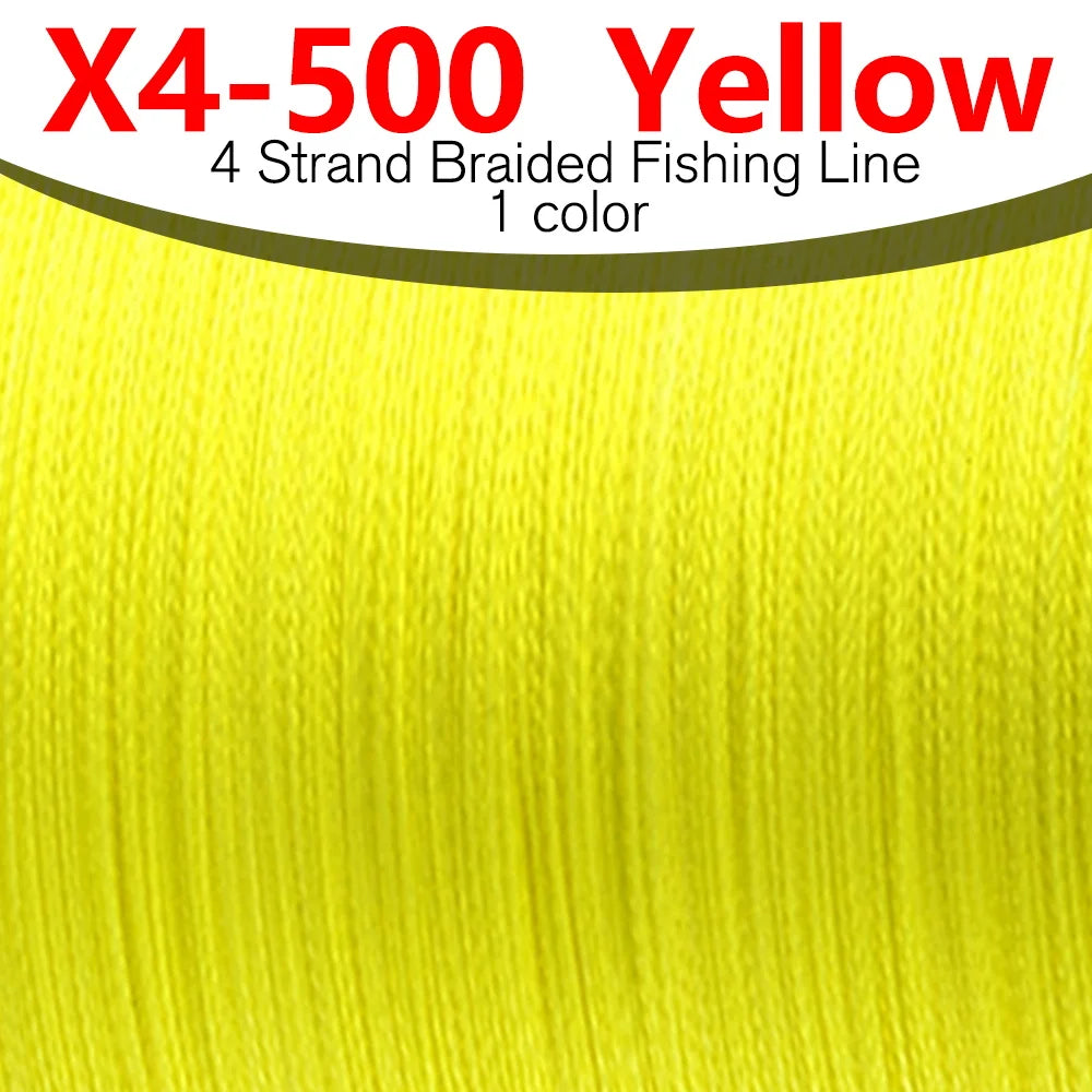 BAKAWA 500M 4-strand braided fishing line 20-85LB Japanese PE carp line Pesca freshwater saltwater fishing accessories