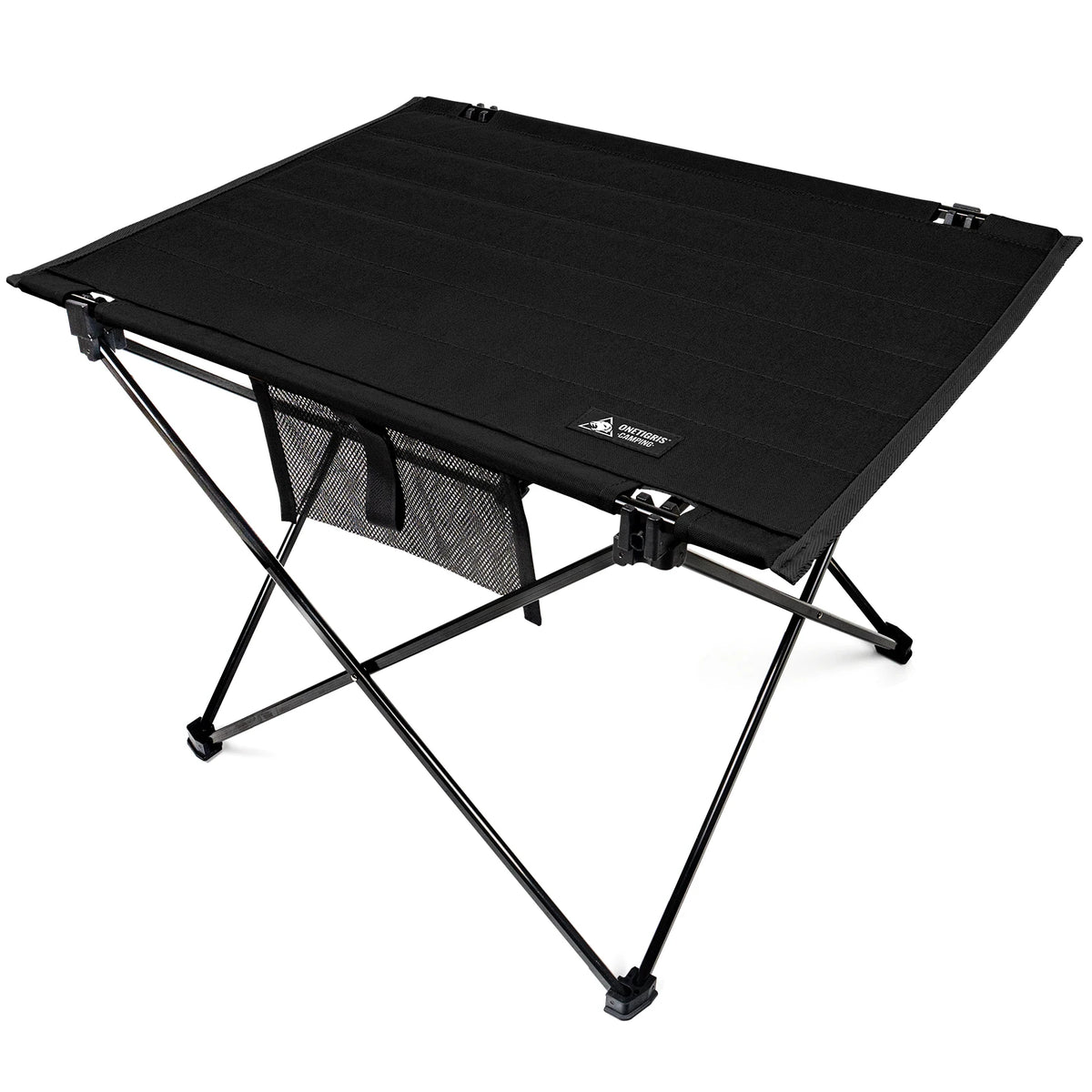 ONETIGRIS Foldable Camping Table, Lightweight Portable Table Sturdy & Quick Setup, Holds Up to 66 lbs, Perfect for Camping, Hiking, Backpacking, Picnic, Beach, Travel