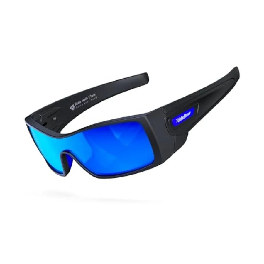 Polarized Sunglasses Men, Fishing Sunglasses with Saltwater Coating, UV Protection Sunglasses for Running Driving Golf