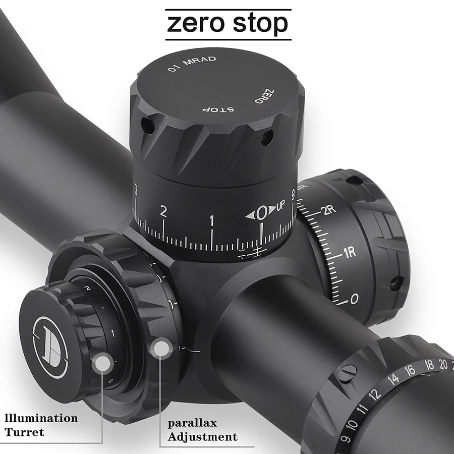 New DISCOVERYOPT HD GEN-II 5-30X56SFIR FFP Tactical Riflescope Shockproof Long Range Scope 34mm Scope Hunting Optical Sight