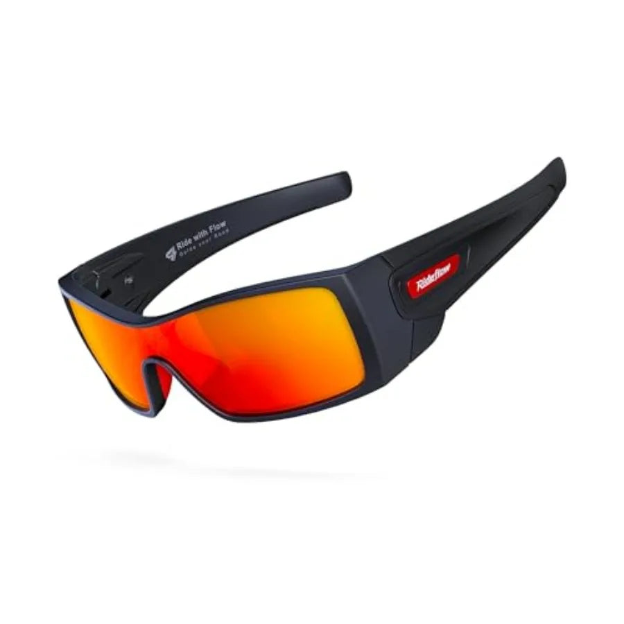Polarized Sunglasses Men, Fishing Sunglasses with Saltwater Coating, UV Protection Sunglasses for Running Driving Golf