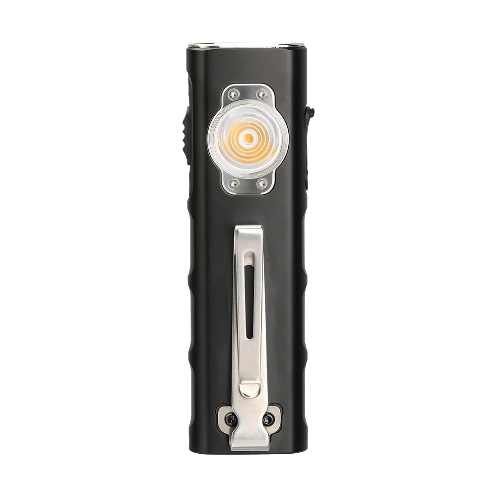 TrustFire MINIX3-SC 3-in-1 Rechargeable EDC LED Flashlight With UV Light 1100 Lumens 1500mAh Pocket Lantern IPX6 Waterproof Flat LED Torch for Camping