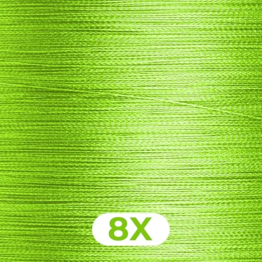 SuperPower Braided Fishing Line - Abrasion Resistant Braided Lines Incredible Superline Zero Stretch Smaller Diameter A Must-Ha