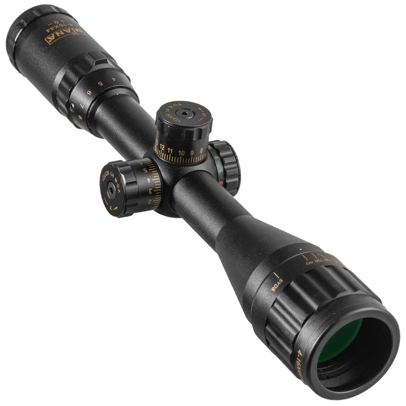 DIANA 4-16x44 Tactical Scope Optic Sight Green Red Illuminated Hunting Scopes Sight