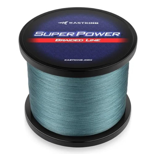 SuperPower Braided Fishing Line - Abrasion Resistant Braided Lines Incredible Superline Zero Stretch Smaller Diameter A Must-Ha
