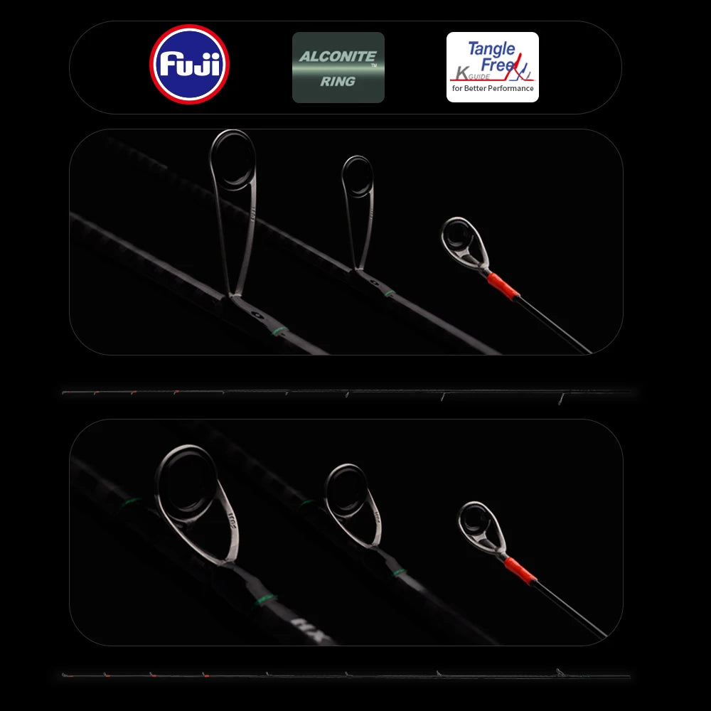 PURELURE ZERO Small Bait Light High Carbon Long Throwing Rod Rock Fishing Spinning Trout Rod BFS Fishing Casting UL  Stream Bass