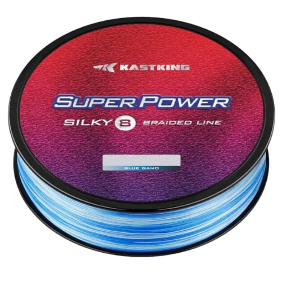 SuperPower Braided Fishing Line - Abrasion Resistant Braided Lines Incredible Superline Zero Stretch Smaller Diameter A Must-Ha