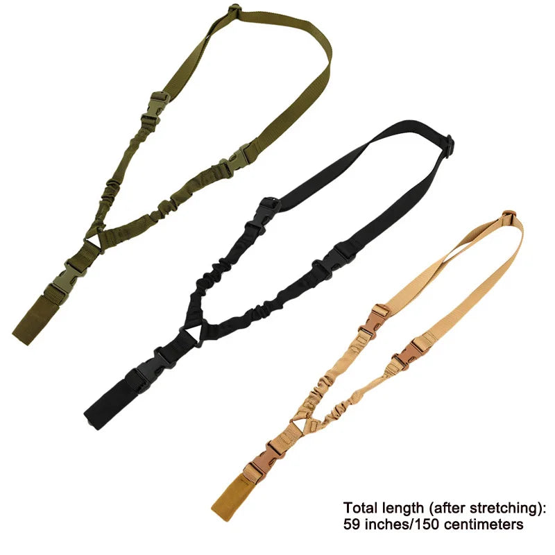 ZK20 Shot Gun Belt Hunting Accessories Tactical 2 Point Sling Shoulder Strap Rifle Rope Belt Airsoft Gun Camera Safety Rope