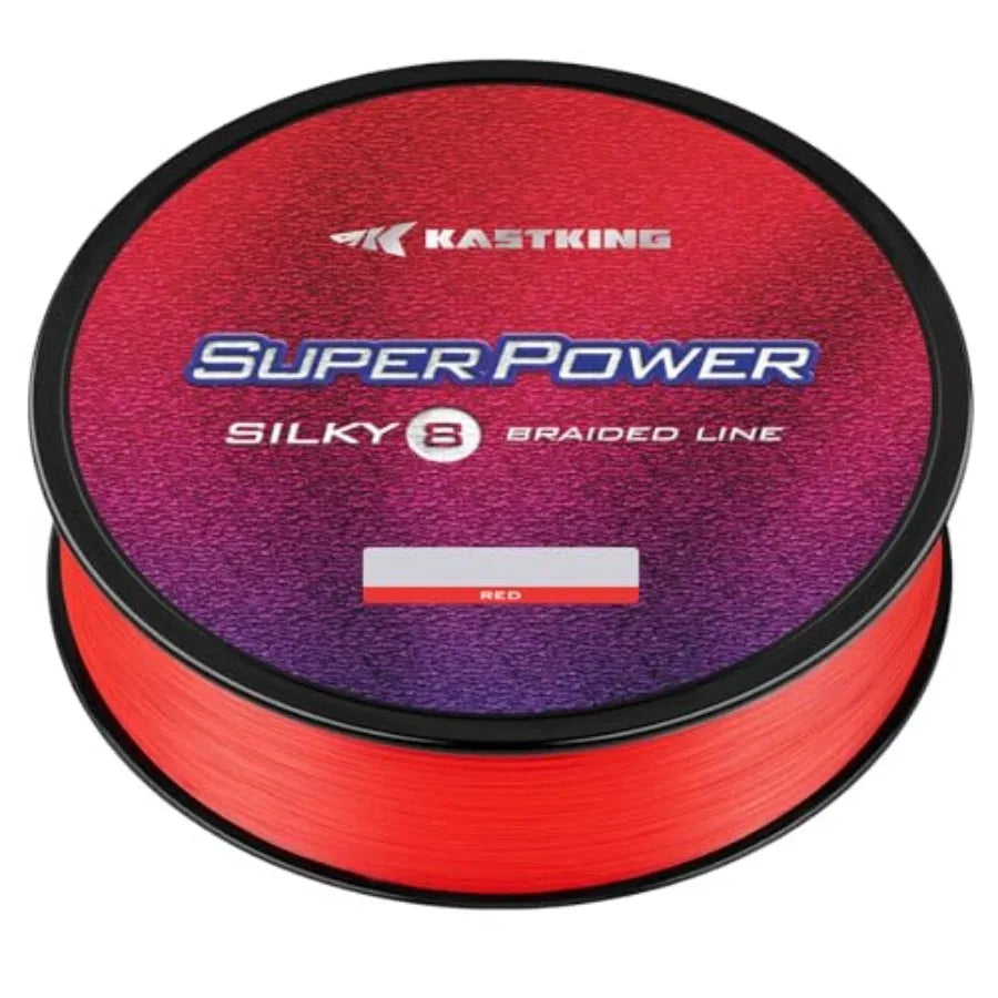 SuperPower Braided Fishing Line - Abrasion Resistant Braided Lines Incredible Superline Zero Stretch Smaller Diameter A Must-Ha