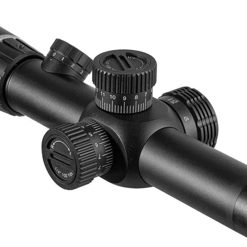 Fire Wolf 2-7X24 Tactical Scope Optical Scope Hunting 11mm 20mm Mounts Hunting Light Sight