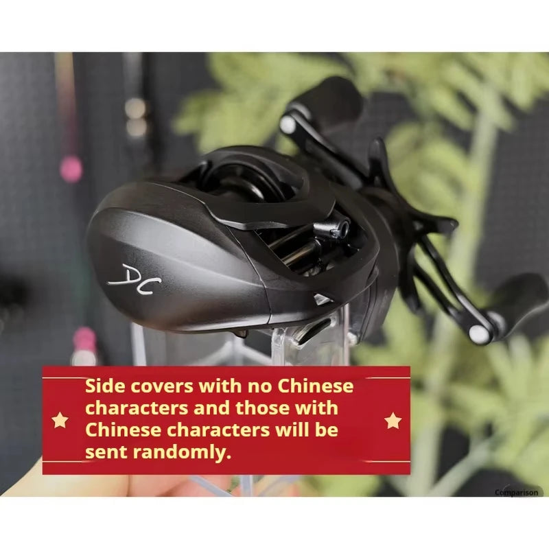 2026 New Lufaxi Unparalleled 7.1: 1 Baitcast Fishing Reels DC 160g Electronic Brake All-metal Bait Cast Fishing Reels Fishing Tool