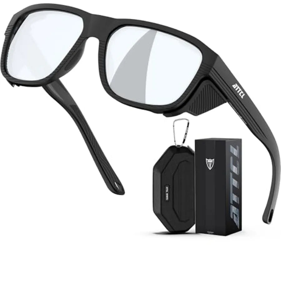 ATTCL Sports Polarized Sunglasses for Men: Womens Lightweight Wrap Around TR90 Frame UV Protection for Fishing Golf Driving