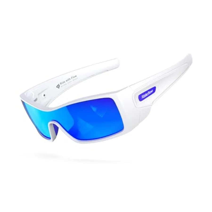 Polarized Sunglasses Men, Fishing Sunglasses with Saltwater Coating, UV Protection Sunglasses for Running Driving Golf