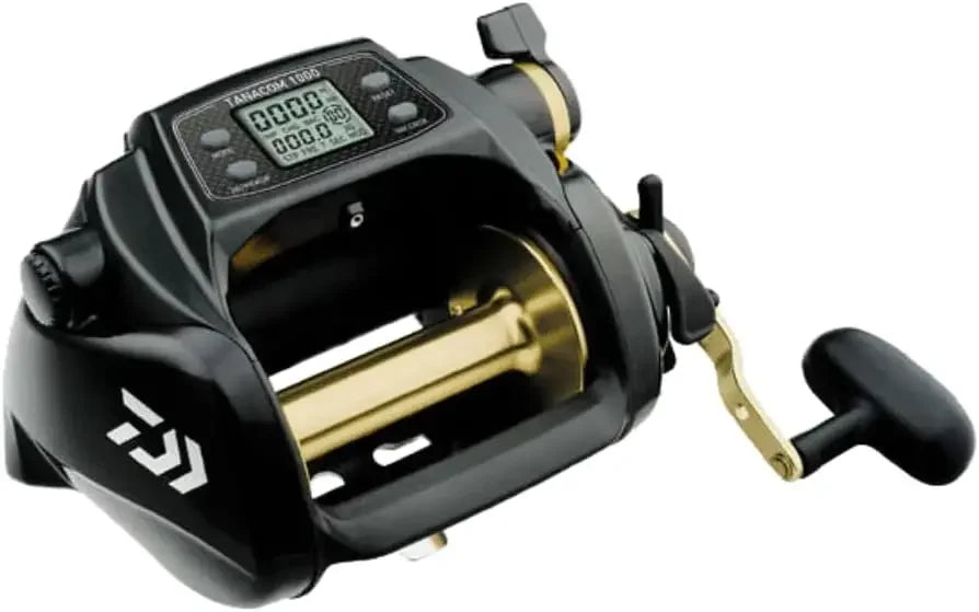 Black Daiwa TANACOM1000 Dendoh Fishing Reel 30-40 lb High Power Saltwater Reel for Deep Sea Fishing
