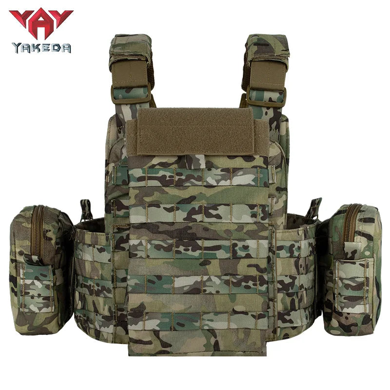 YAKEDA   Quick disassembly training vest, detachable and expandable, comfortable, breathable, wear-resistant and tear resistant